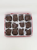 Chocolate Dipped Maple Walnut Fudge - unpackaged view