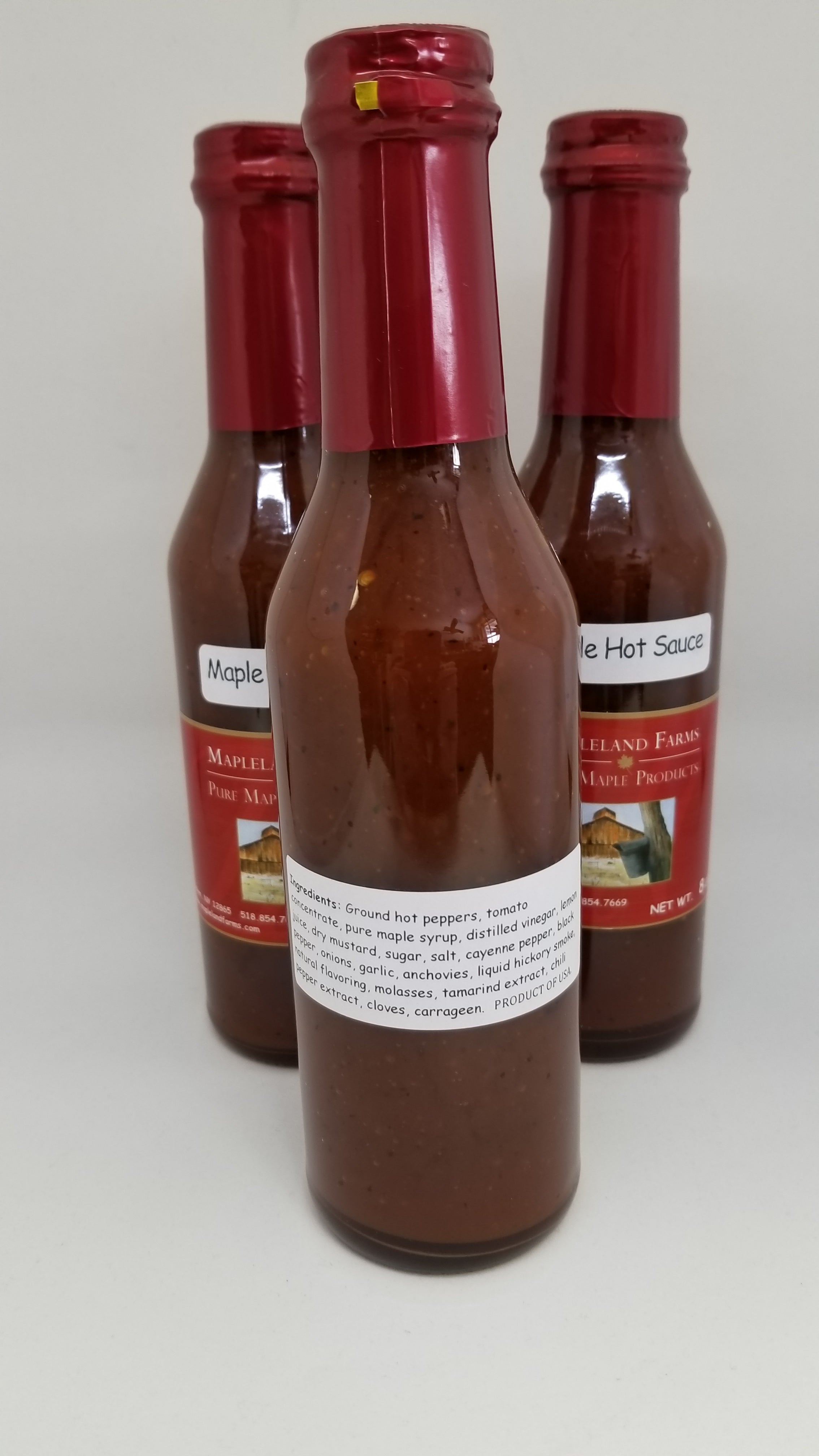 Maple Hot Sauce Mapleland Farms