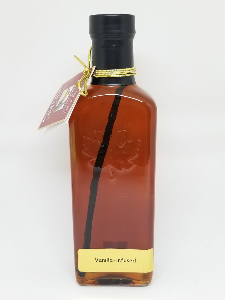 Mapleland Farms Vanilla Infused Maple Syrup Front View